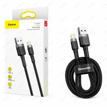 کابل شارژ و دیتا بیسوس Cafule USB به Lightning مدل CALKLF-BG1