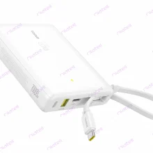 پاور بانک بیسوس مدل WPicoGo Digital Display 10000mAh 45w White
