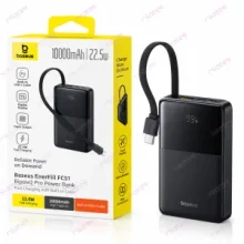پاور بانک بیسوس مدل EnerFill Bipow2 Pro ظرفیت 10000mAh توان 22.5W