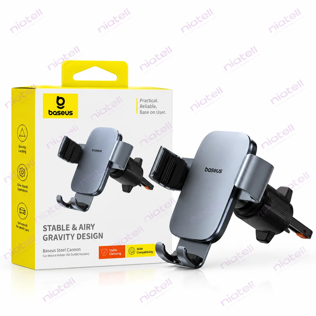 هولدر دریچه کولری بیسوس Metal Age 3 مدل BS-CM028