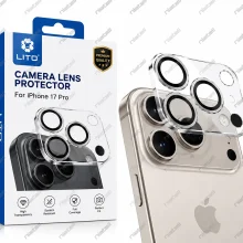 محافظ لنز دوربین لیتو مدل یک تکه مناسب برای گوشی اپل iPhone 17 Pro