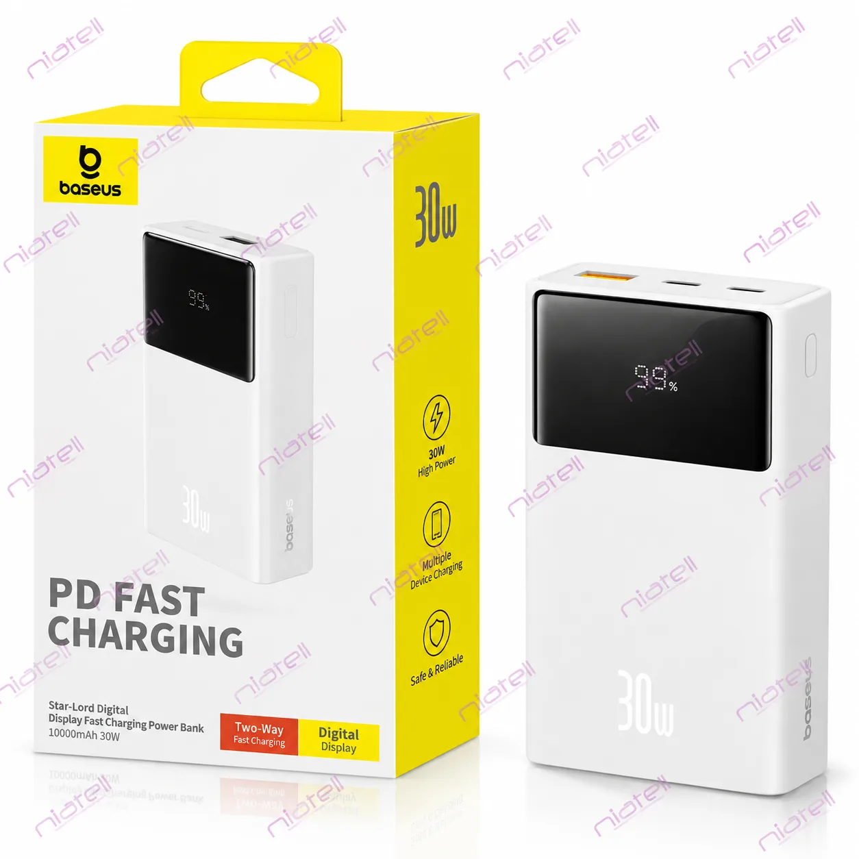 پاوربانک بیسوس Star-Lord 10000mAh توان 30W
