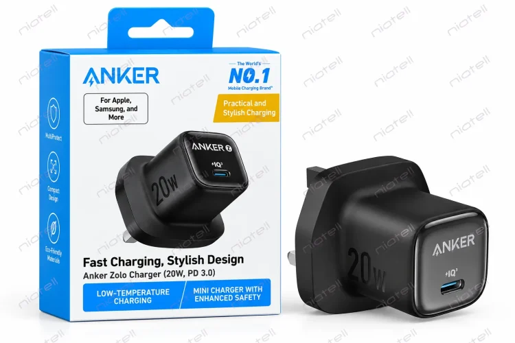 شارژر دیواری 20 وات انکر سری Zolo مدل A2699K11 فناوری PD 3.0