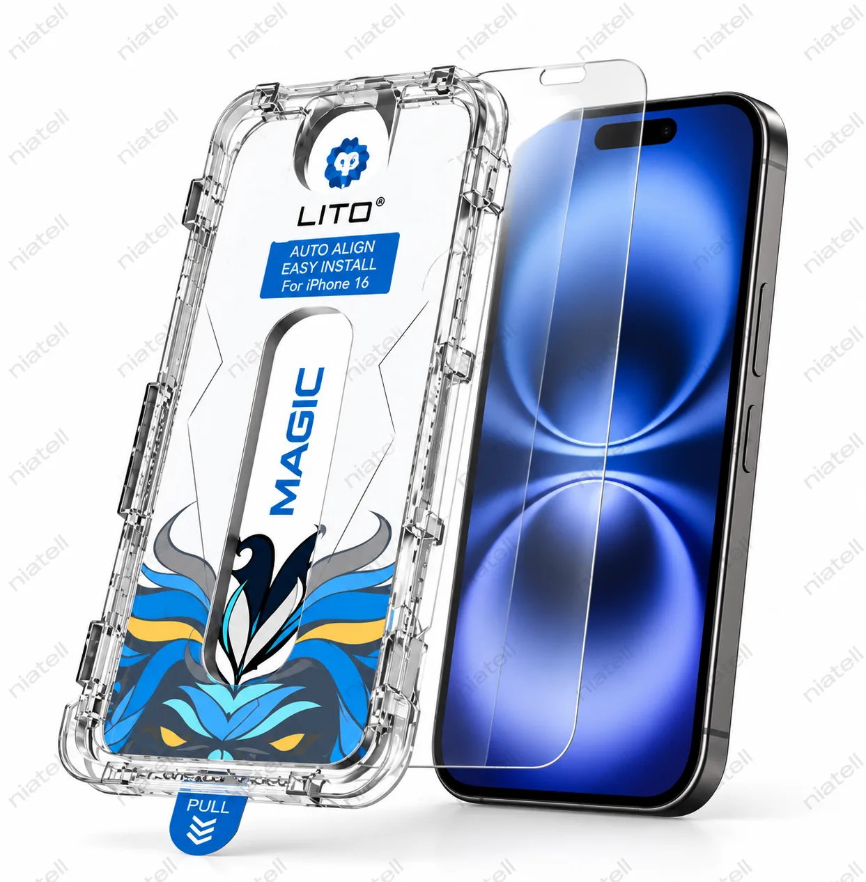 گلس لیتو magic آیفون ۱۶ در نیاتل