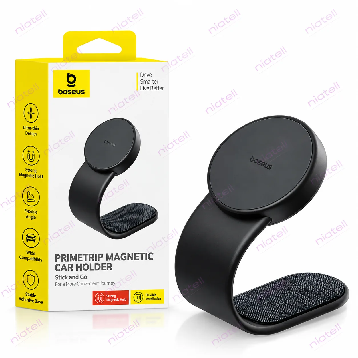 هولدر وایرلس بیسوس C02 Pro مدل C40156000112-Z1